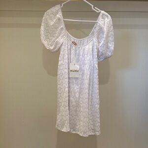 Show Me Your MuMu White Mini Dress